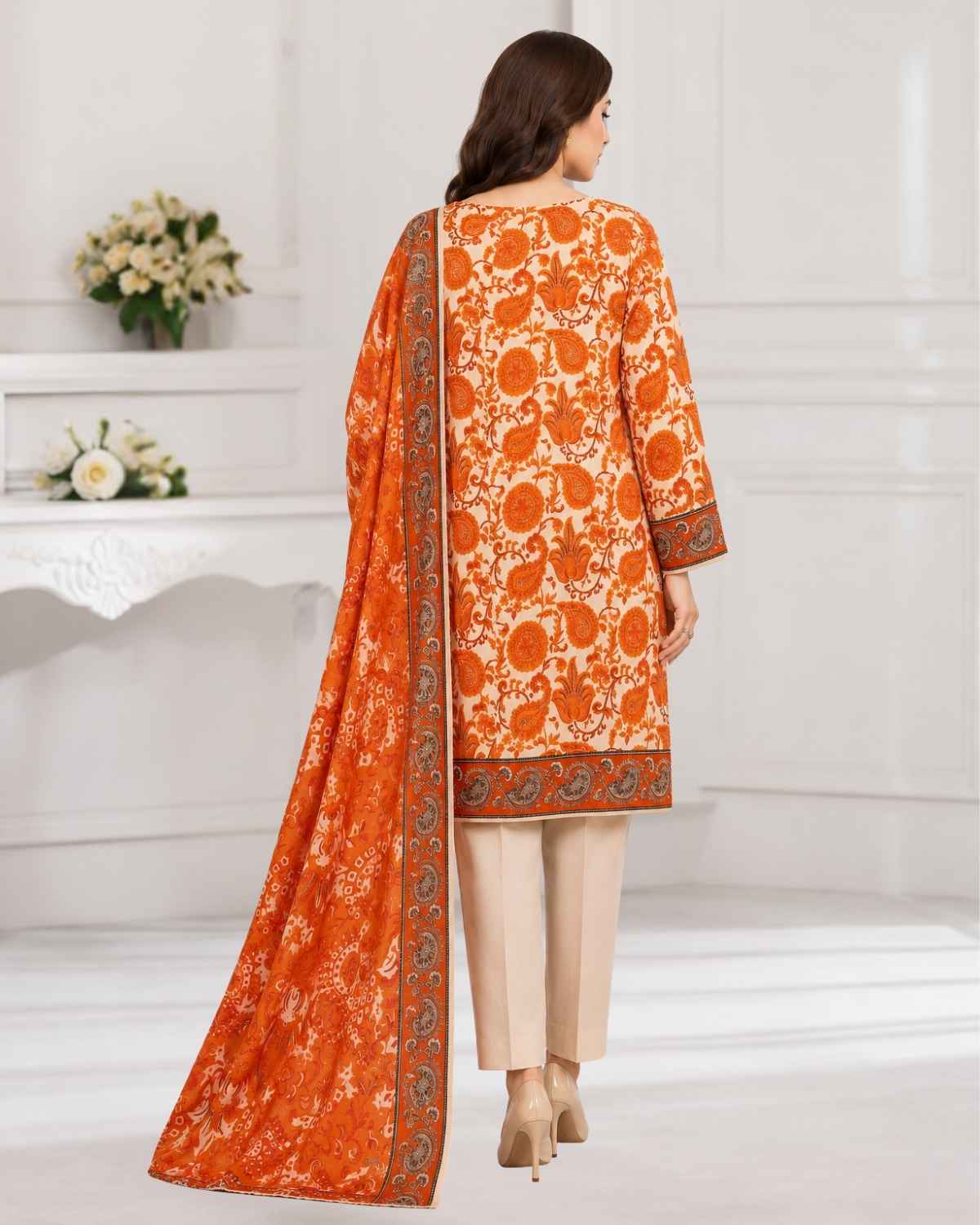3 Pc Lawn Unstitched