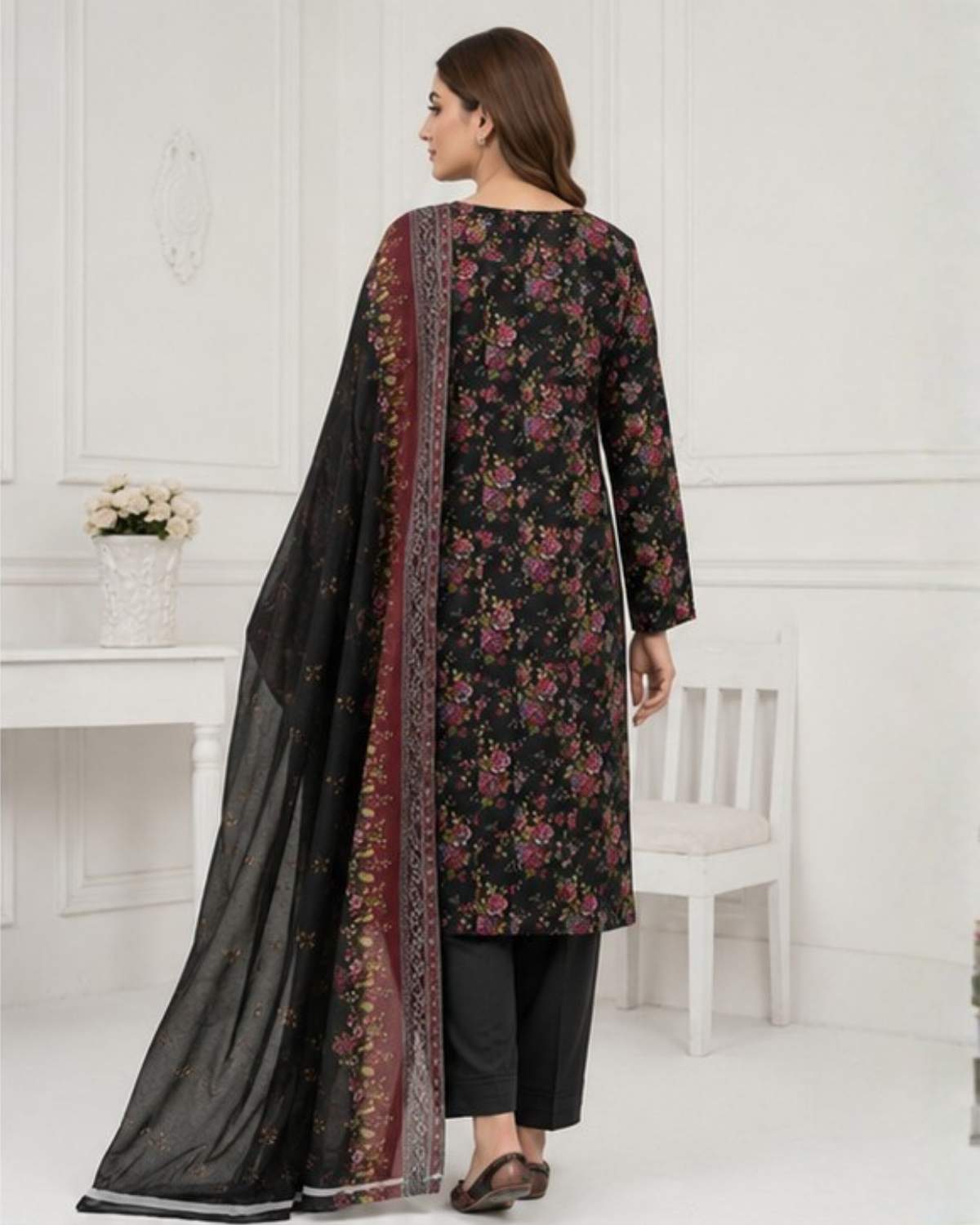 3 Pc Lawn Unstitched