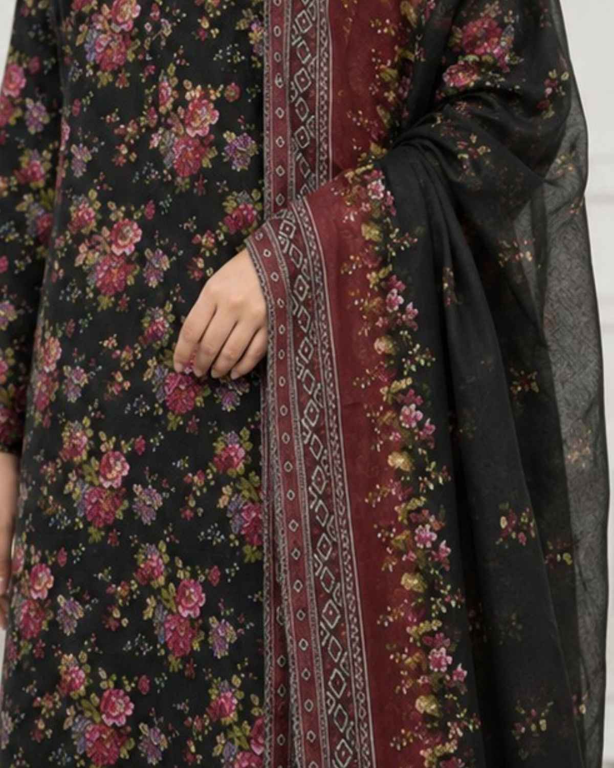 3 Pc Lawn Unstitched