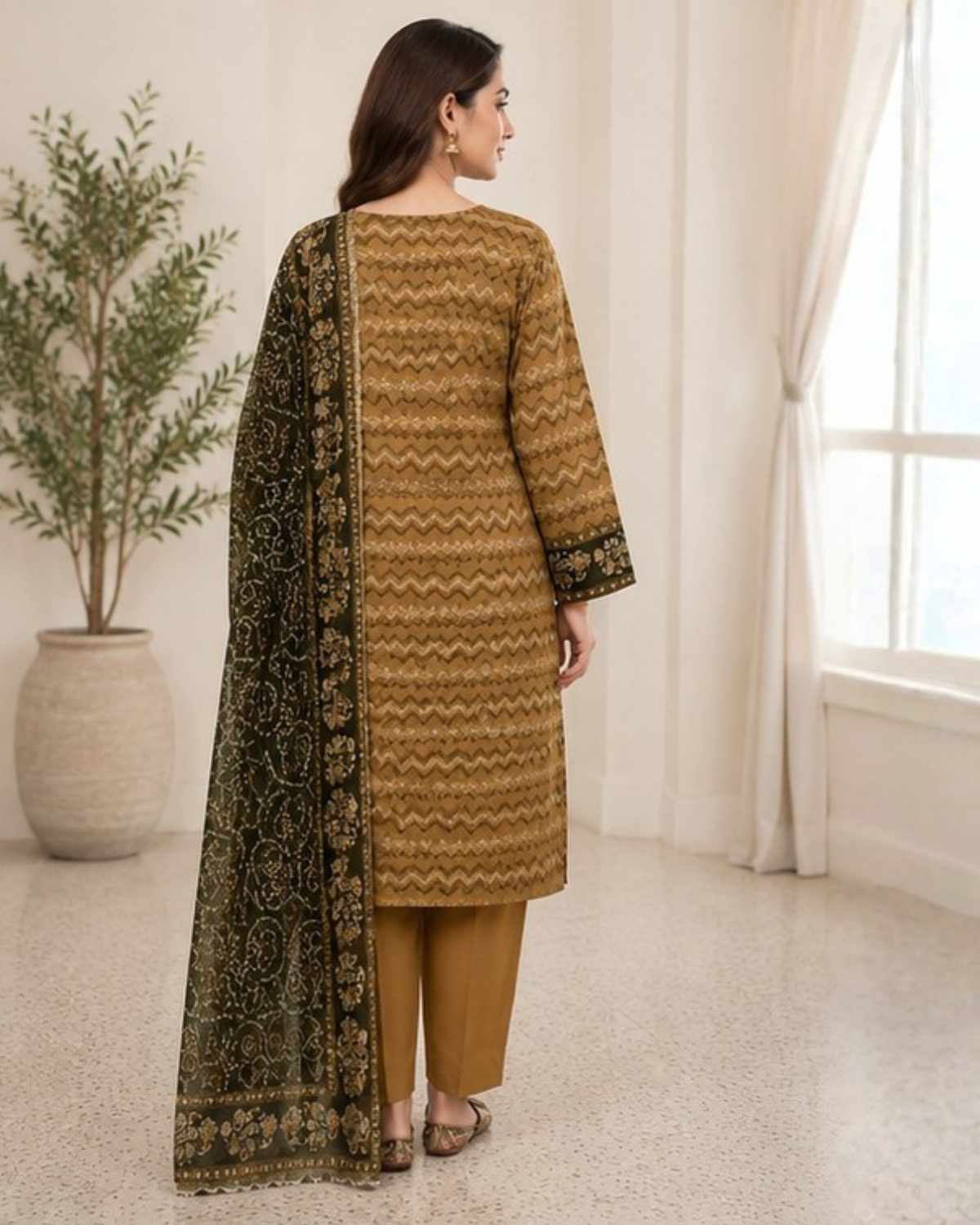 3 Pc Lawn Unstitched