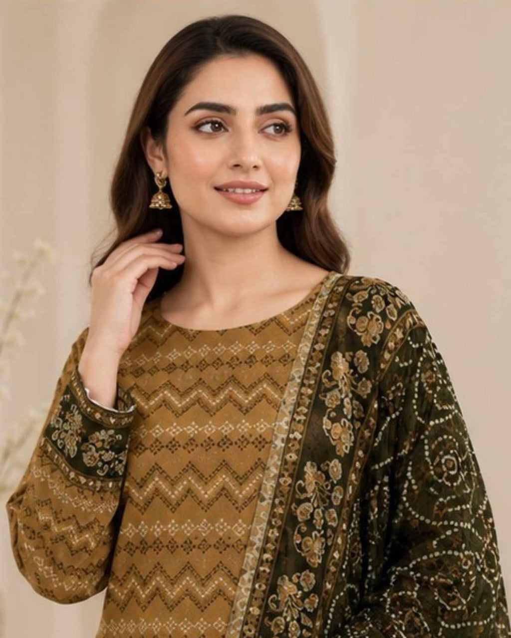 3 Pc Lawn Unstitched