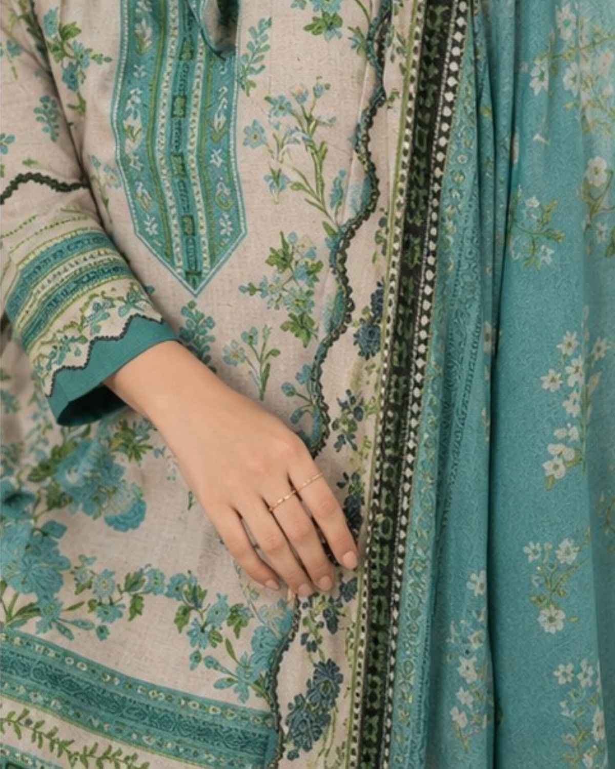 3 Pc Lawn Unstitched