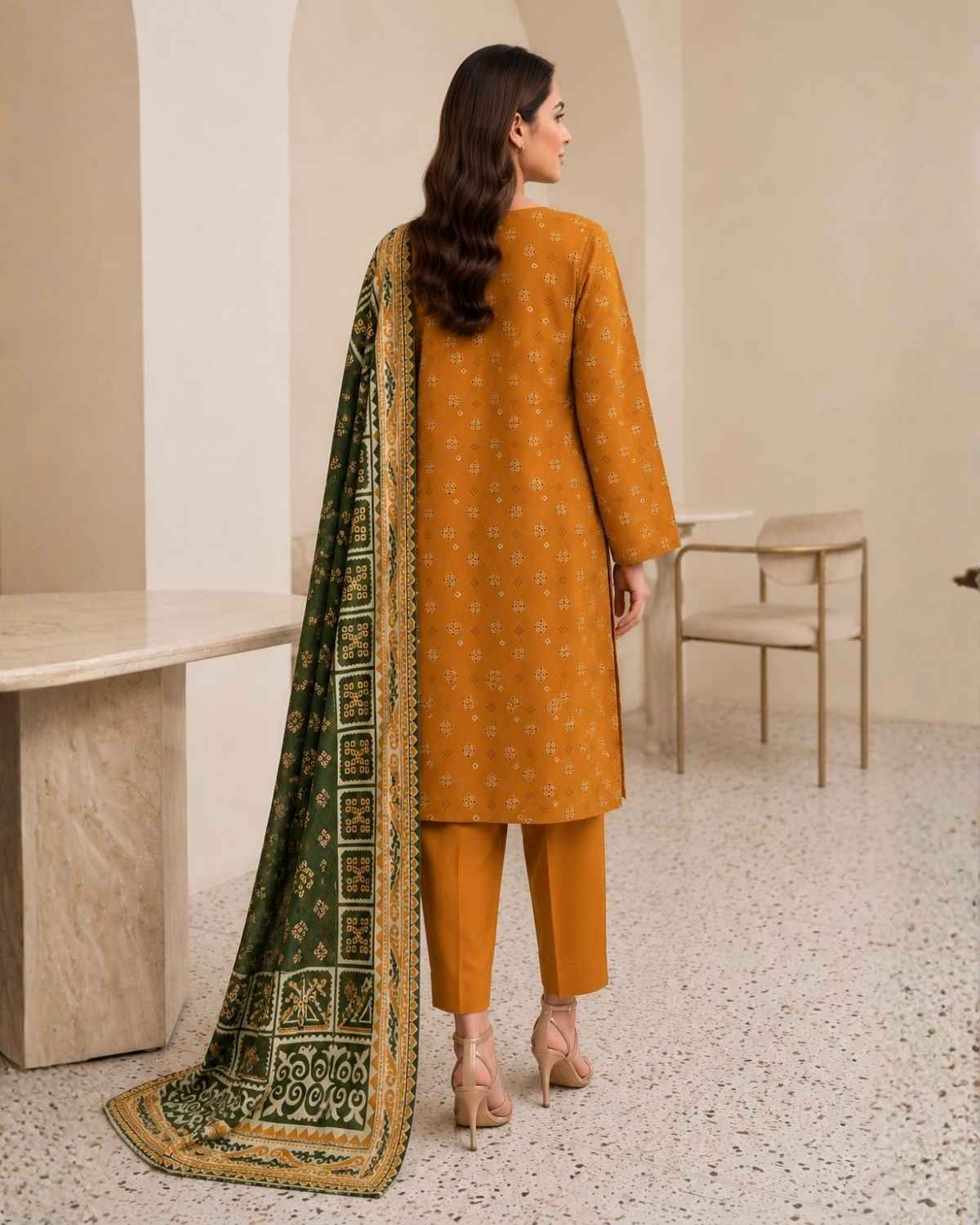 3 Pc Lawn Unstitched