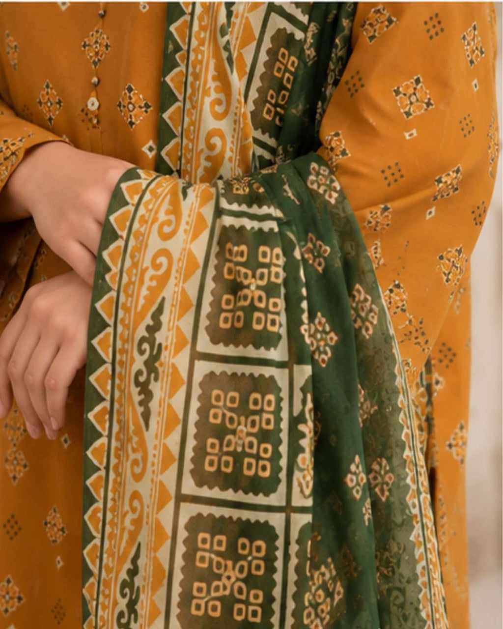 3 Pc Lawn Unstitched