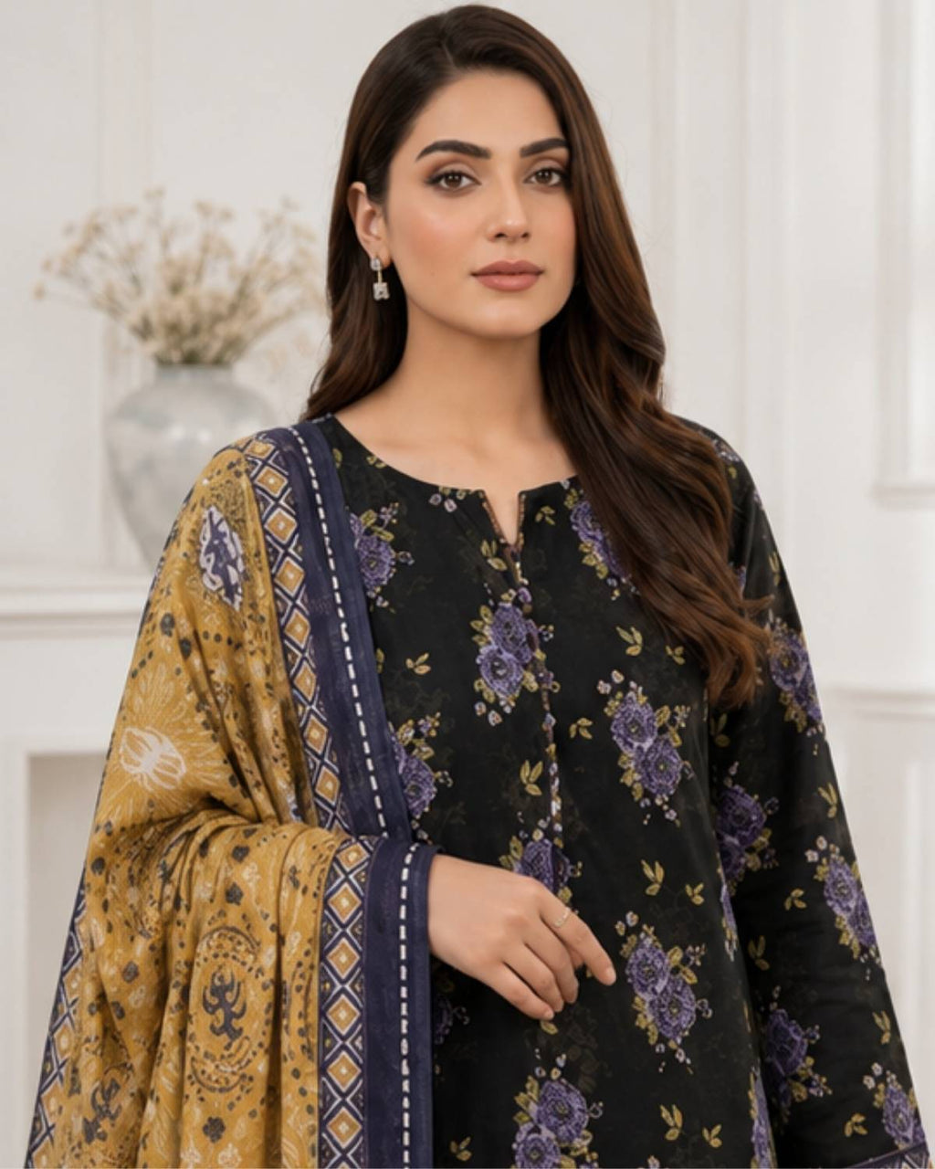 3 Pc Lawn Unstitched