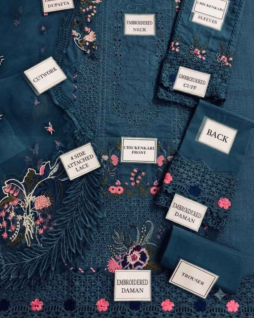 Embroidered Lawn - KHADIJAZEmbroidered
