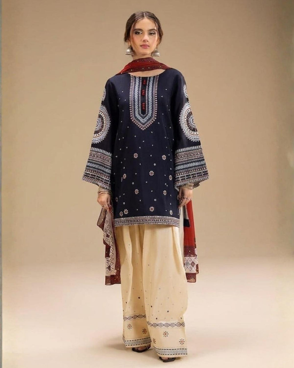 Embroidered Lawn - KHADIJAZEmbroidered
