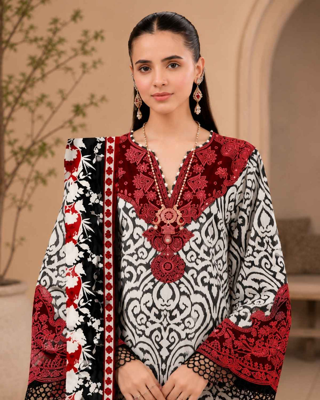 Embroidered Lawn - KHADIJAZEmbroidered