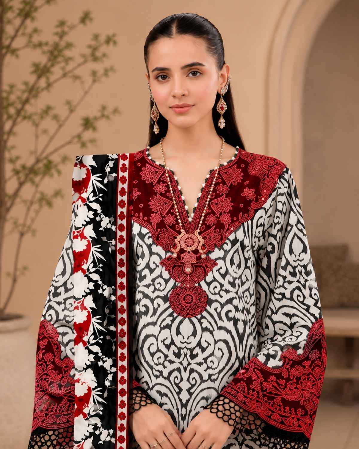 Embroidered Lawn - KHADIJAZEmbroidered