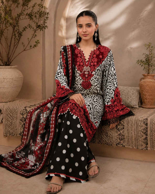 Embroidered Lawn - KHADIJAZEmbroidered