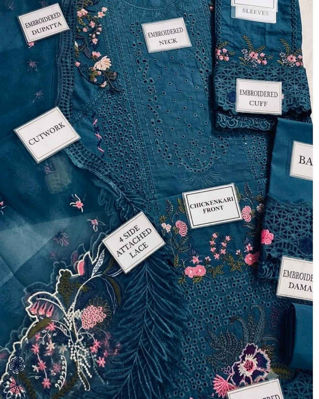 Embroidered Lawn - KHADIJAZEmbroidered
