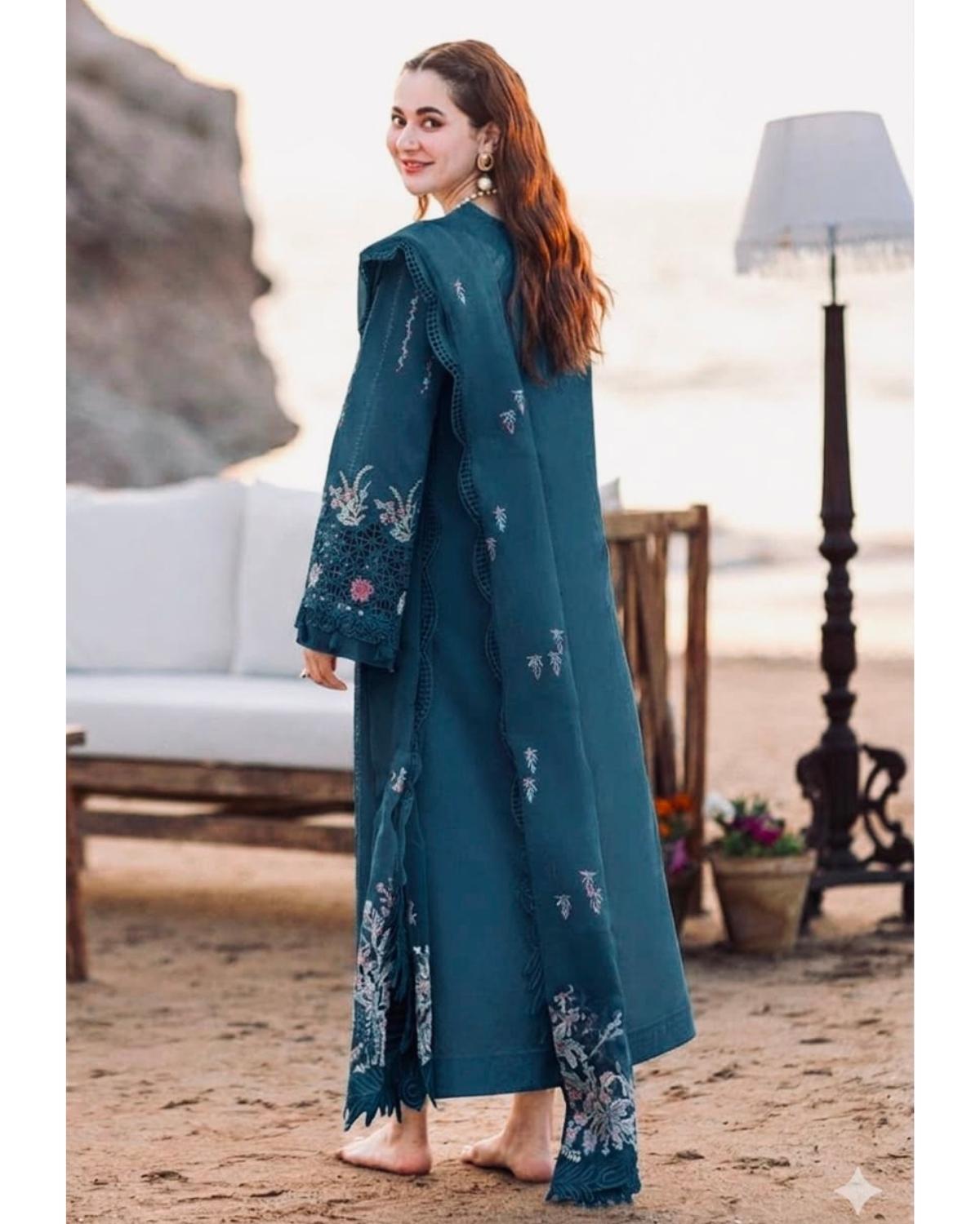 Embroidered Lawn - KHADIJAZEmbroidered