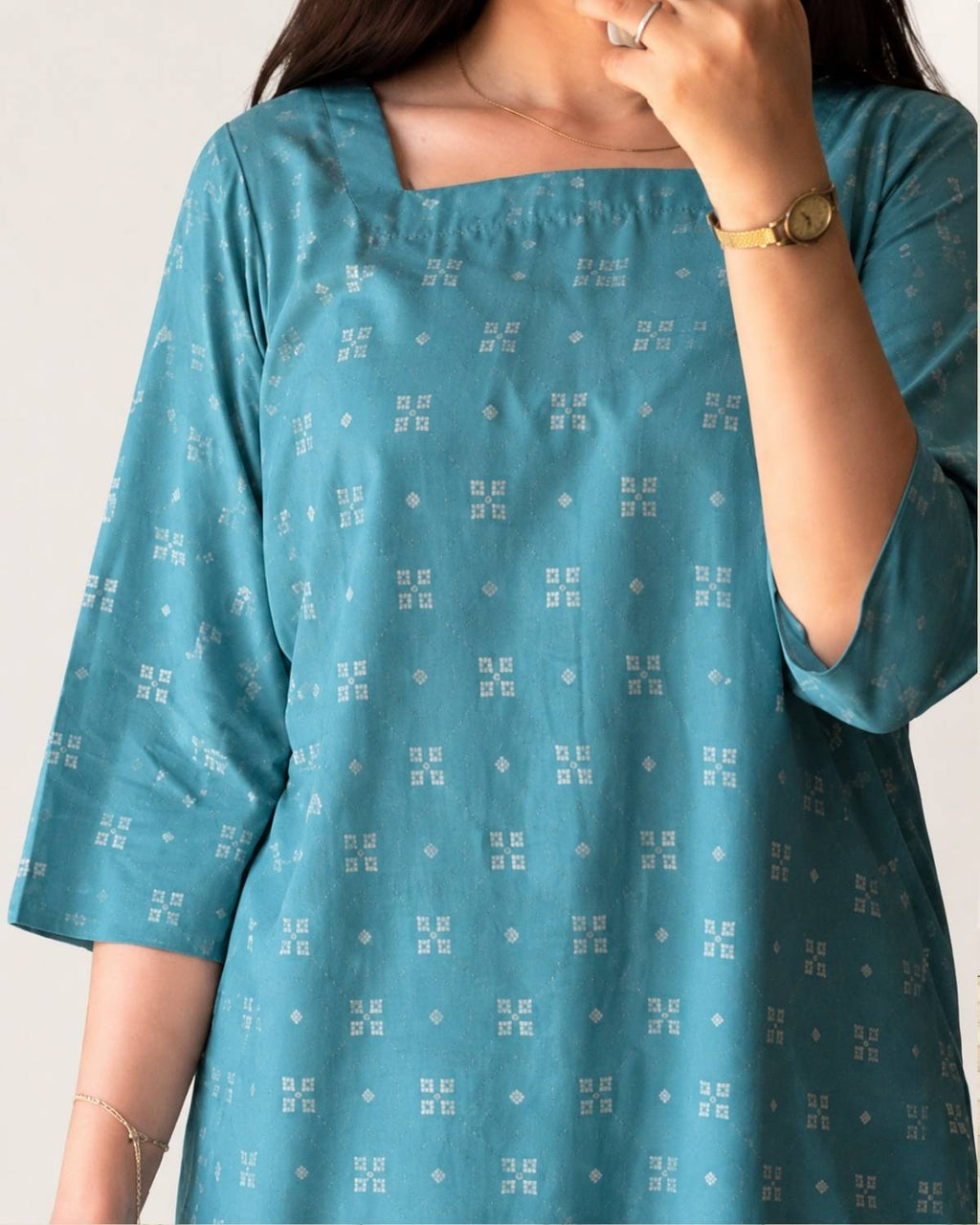 2 Pc Lawn Unstitched