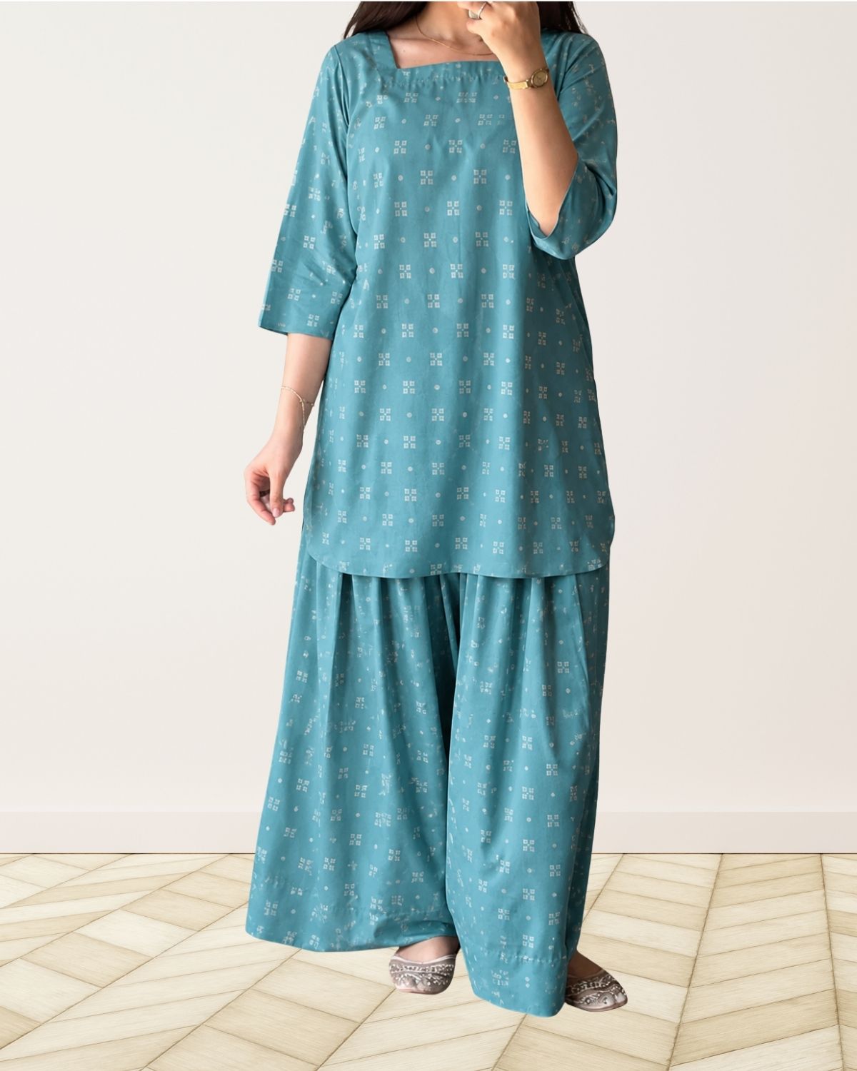 2 Pc Lawn Unstitched