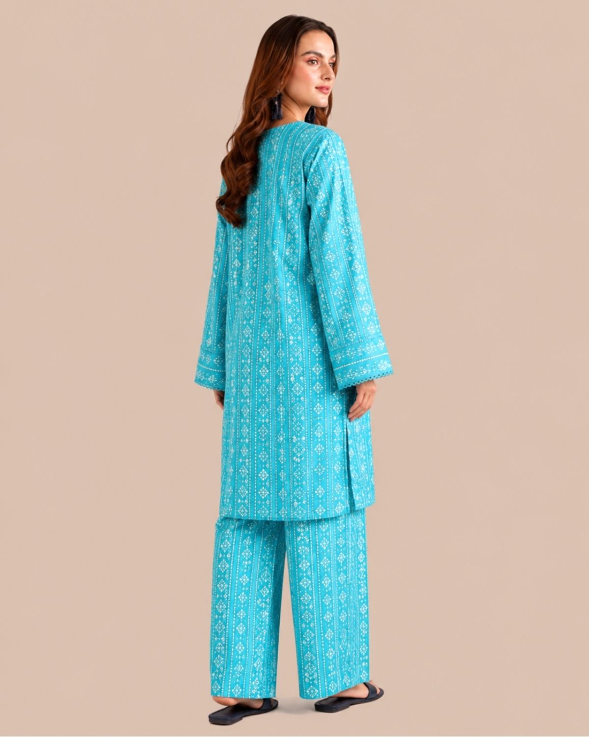2 Pc Lawn Unstitched