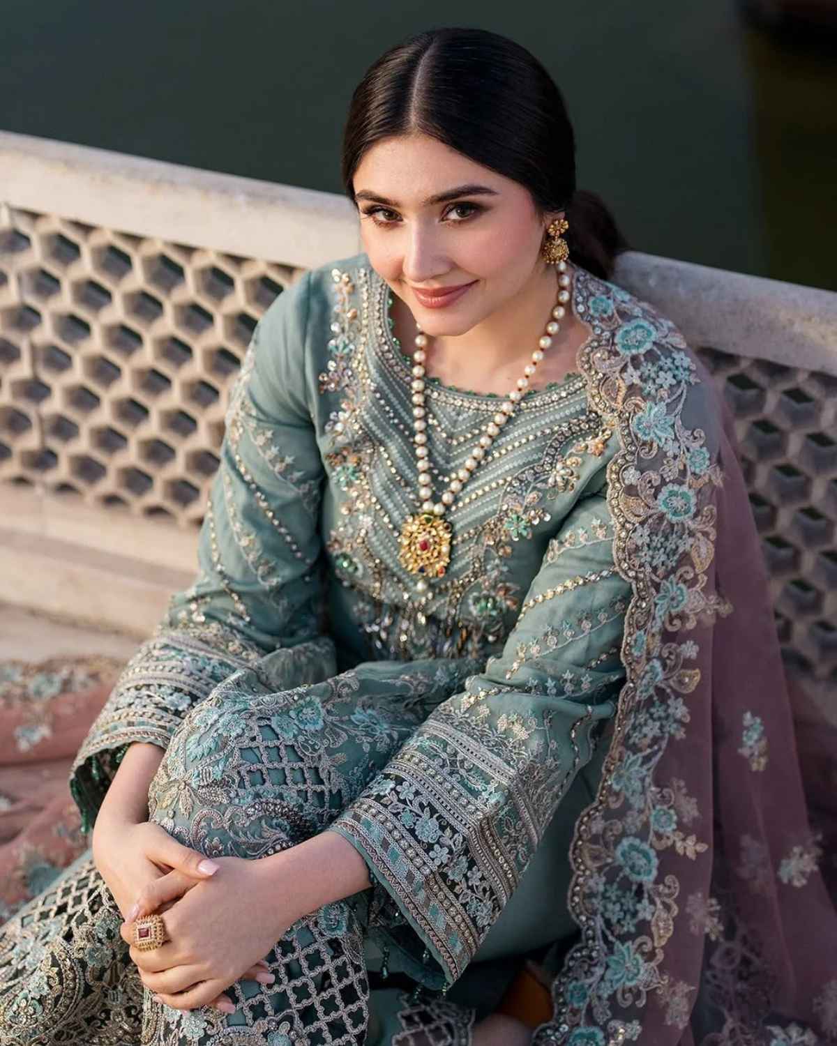 Luxury Embroidered Chiffon - KHADIJAZluxury