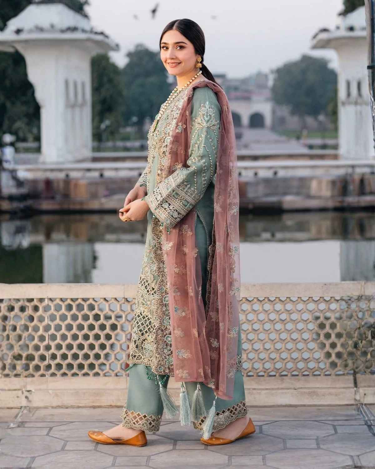 Luxury Embroidered Chiffon - KHADIJAZluxury