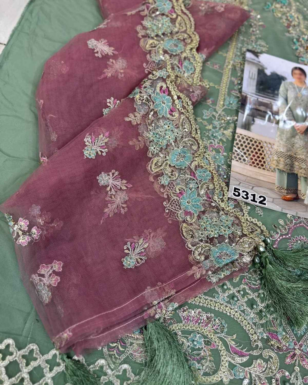 Luxury Embroidered Chiffon - KHADIJAZluxury