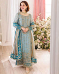 Organza Embroidered Suit - KHADIJAZluxury