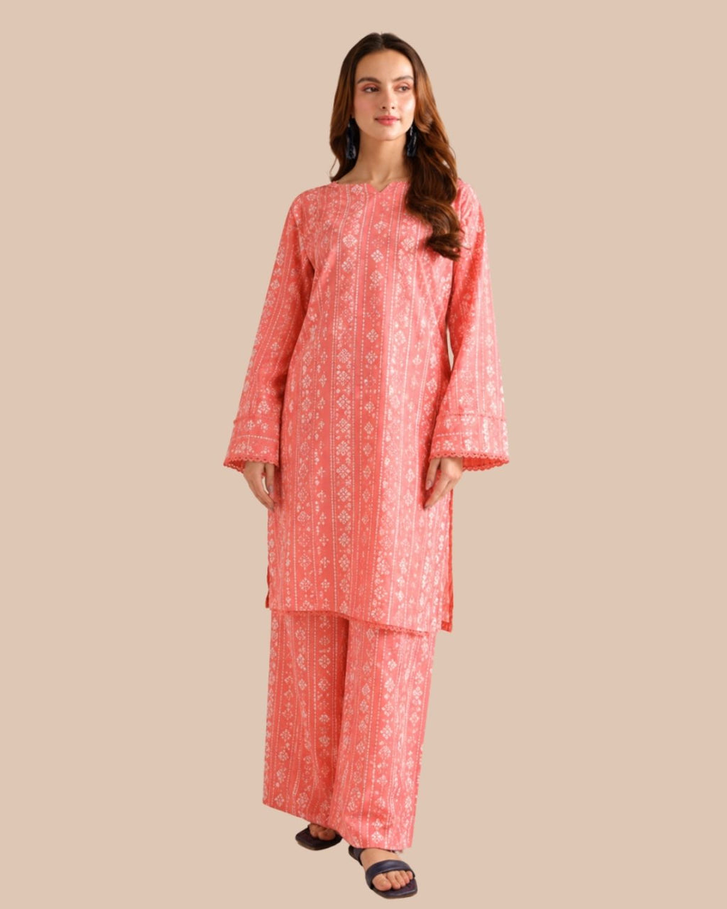 2 Pc Lawn Unstitched