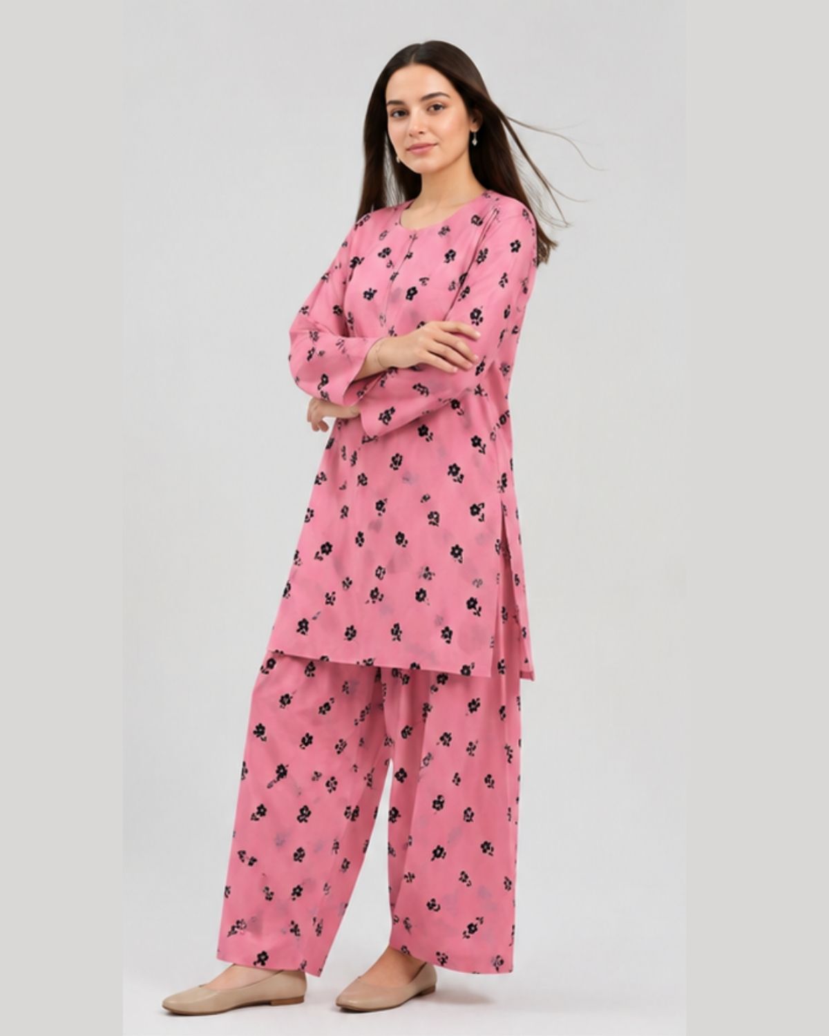 2 Pc Lawn Unstitched