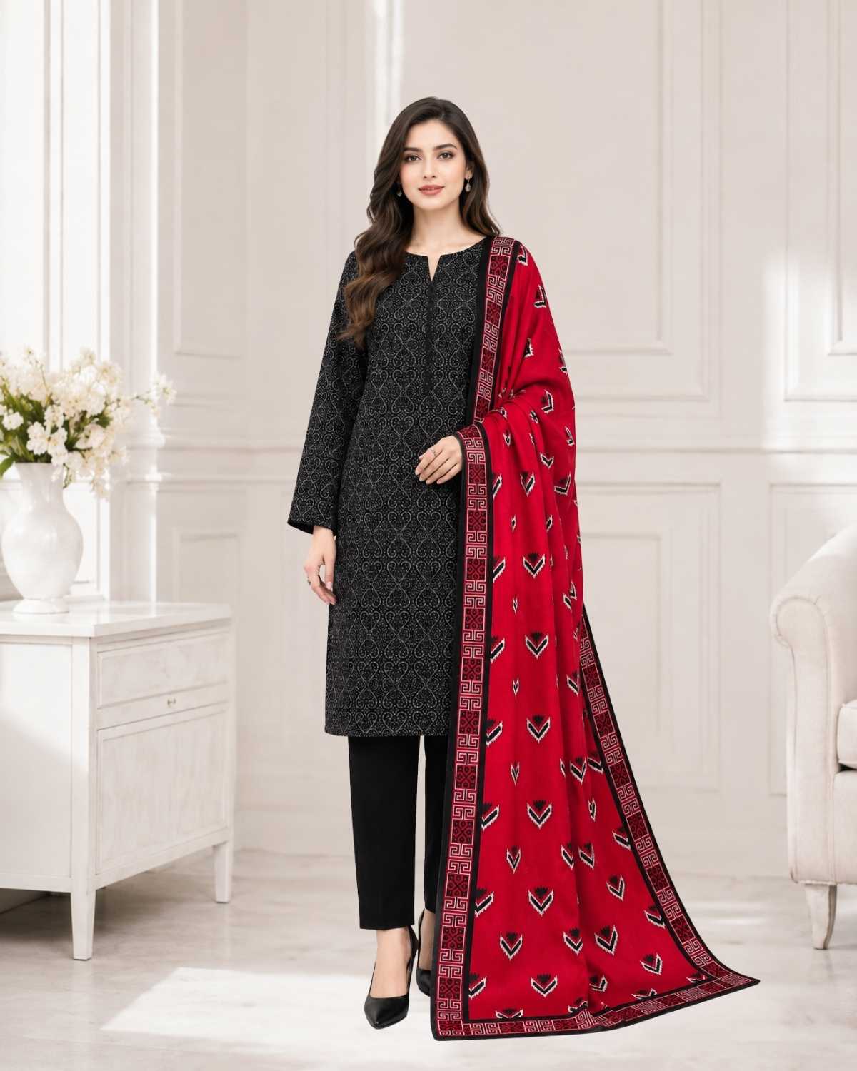 3 Pc Lawn Unstitched
